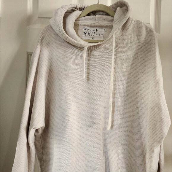 FRANK & EILEEN TEE LAB GREY WITH PINK HOODIE - Picture 1 of 6